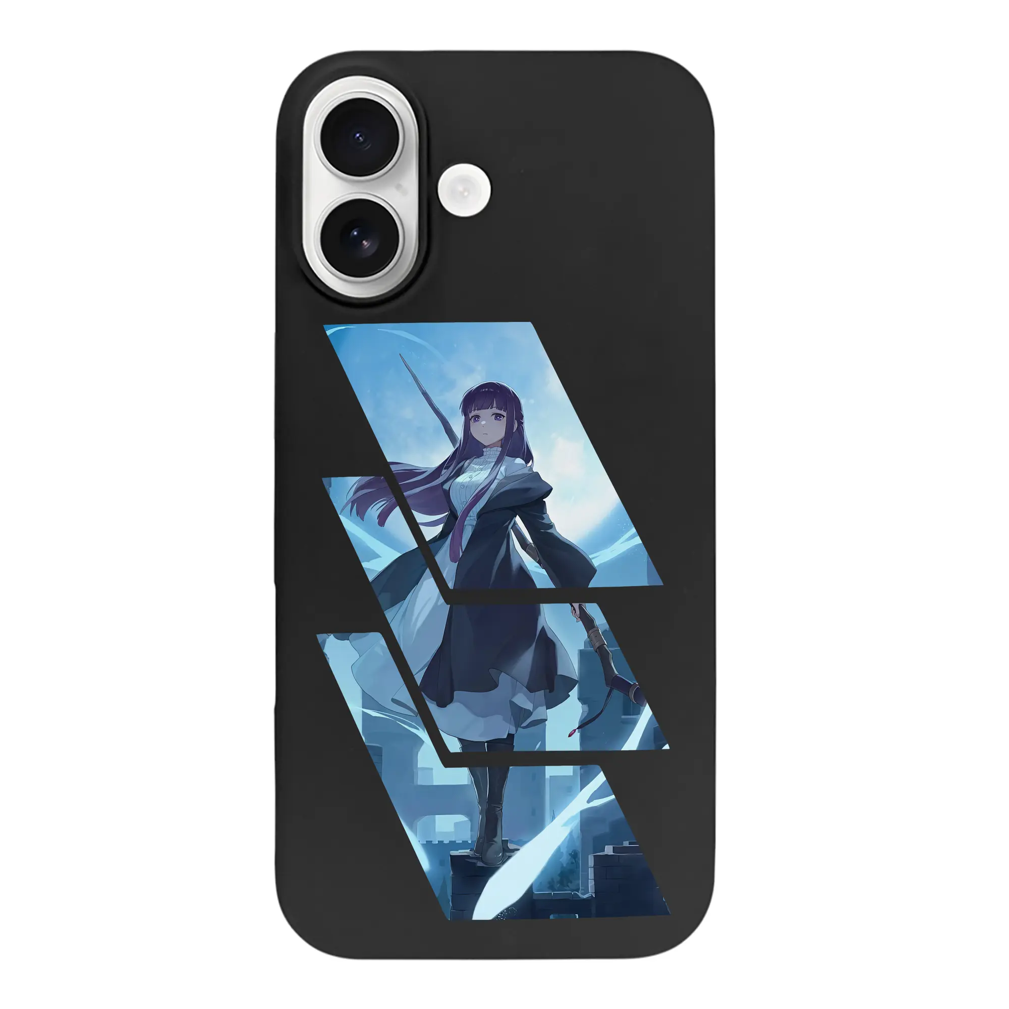 葬送のフリーレン（Frieren） グッズ,フェルン（Fern） - iPhone 17 シリーズ シリコンケース 薄型 耐衝撃 指紋防止 ソフトタッチカバー 精密フィット 傷防止 保護ケース iPhone 17/17 Air/17 Pro/17 Pro Max 対応